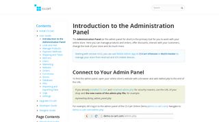 
                            1. Introduction to the Administration Panel — CS-Cart 4.4.x ...