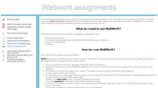 
                            8. Introduction to Webwork assignments - McGill University