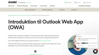 
                            8. Introduktion til Outlook Web App (OWA) - Vidensbase - scannet.dk