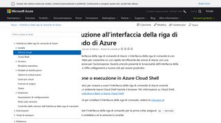
                            7. Introduzione all'interfaccia della riga di comando di Azure | Microsoft ...
