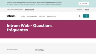 
                            10. Intrum Web - Questions fréquentes