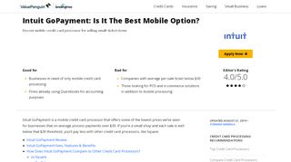 
                            8. Intuit GoPayment: Is It The Best Mobile Option? | Credit Card ...