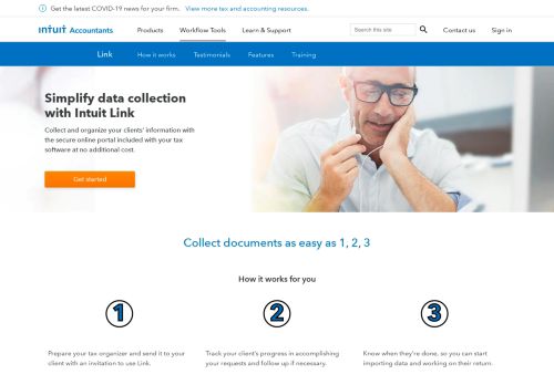 
                            8. Intuit Link for ProConnect Tax Online: Simplify Tax Data Collection