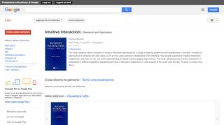 
                            8. Intuitive Interaction: Research and Application - Risultati da Google Libri