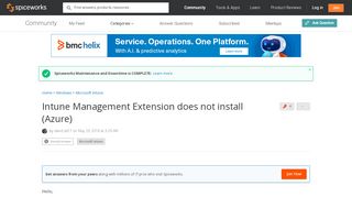 
                            13. Intune Management Extension does not install (Azure) - Microsoft ...