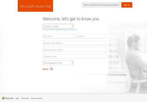 
                            3. Intune - Privacy & cookies - Office 365