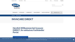 
                            2. Invacare Direkt - Invacare