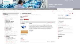 
                            6. Invalid login attempts - Entries - Forum - Industry Support - Siemens