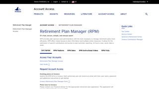 
                            10. Invesco - Retirement Plan Manager - Account access