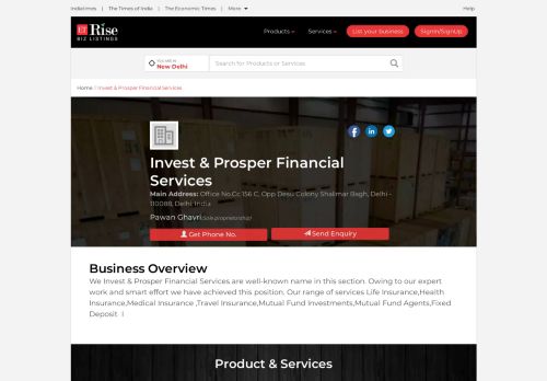 
                            11. Invest & Prosper Financial Services, in Delhi, India is a top company in ...
