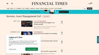 
                            11. Investec Asset Management Ltd | Financial Times