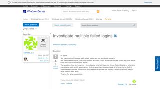 
                            3. Investigate multiple failed logins - Microsoft