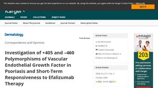 
                            6. Investigation of +405 and –460 Polymorphisms of Vascular ...