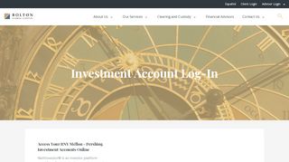 
                            4. Investment Account Log-In | Bolton Global Capital