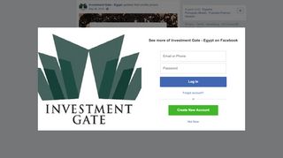 
                            13. Investment Gate - Egypt - Facebook