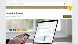 
                            2. Investor Access - Pershing - BNY Mellon | Pershing