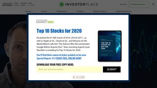 
                            9. InvestorPlace: Stock Market News, Stock Advice & Trading Tips