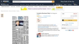
                            11. Investors Business Daily: Amazon.com: Magazines