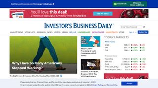 
                            8. Investor's Business Daily | Stock News & Stock Market ...