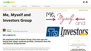 
                            5. Investors Group Review - Updated for 2018 - Young and Thrifty