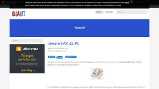 
                            8. Inviare FAX da PC - GigaBit