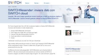 
                            8. Inviare files - Servizi - SWITCH