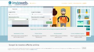 
                            12. InvioWeb Spedizioni in tutta Italia e all'Estero?