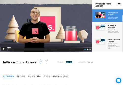 
                            10. InVision Studio Course - learnux.io