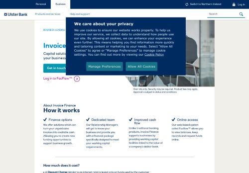 
                            5. Invoice Finance | Business Banking - Ulster Bank