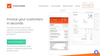 
                            11. Invoice Simple: Invoice online or on the go