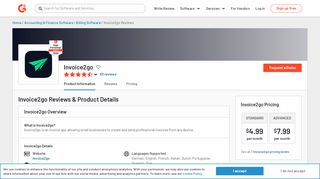 
                            11. Invoice2go Reviews 2018 | G2 Crowd