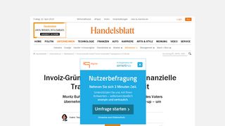 
                            4. Invoiz-Gründer bietet Firmen finanzielle Transparenz in Echtzeit