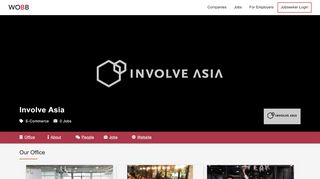 
                            11. Involve Asia Company Profile and Jobs | WOBB