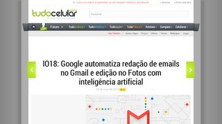 
                            11. IO18: Google automatiza redação de emails no Gmail e edição no ...