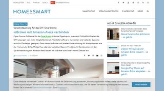 
                            10. ioBroker mit Amazon Alexa verbinden - Homeandsmart.de