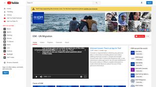 
                            9. IOM - UN Migration - YouTube