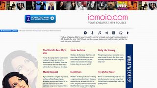 
                            1. Iomoio - The World's Best Music Download Site
