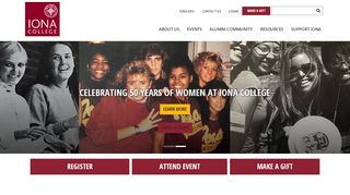 
                            7. Iona College Alumni: Home Page