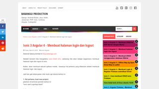 
                            3. Ionic 3 Angular 4 - Membuat halaman login dan logout - Babanggi ...