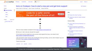 
                            12. Ionic on Codepen: how to start a new pen and get Ionic support ...