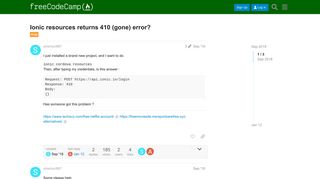 
                            7. Ionic resources returns 410 (gone) error? - Help - The ...