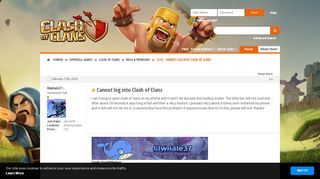 
                            3. iOS Cannot log into Clash of Clans - Supercell Community Forums