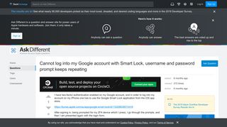 
                            5. ios - Cannot log into my Google account with Smart Lock, username ...