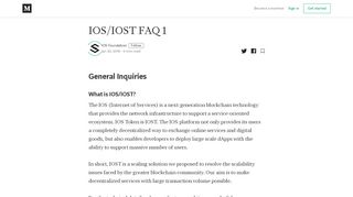 
                            10. IOS/IOST FAQ 1 – IOS Foundation – Medium