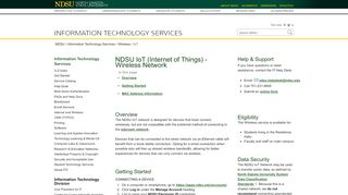 
                            11. IoT | Information Technology Services | NDSU