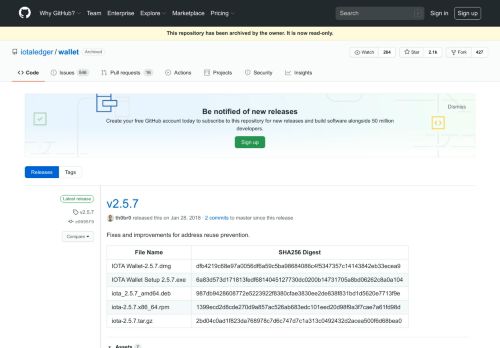 
                            3. IOTA Wallet - GitHub