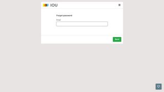 
                            6. IOU - Have you forgotten your password?