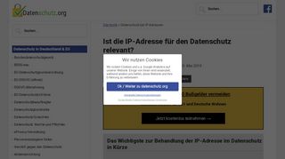 
                            3. IP-Adresse - Datenschutz & Datensicherheit im Internet 2019