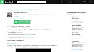 
                            8. IP Camera Viewer - Free download and software reviews - CNET ...