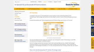 
                            6. IP Centrex | Wissen | Deutsche Telefon